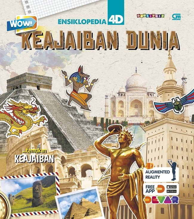 WOW  Ensiklopedia 4D : KEAJAIBAN DUNIA :  Ensiklopedia 4D