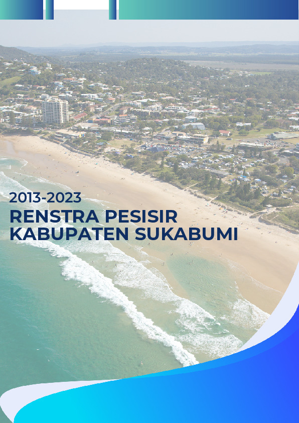 Renstra Pesisir Kabupaten Sukabumi 2013-2023